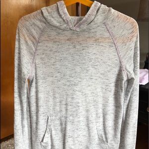 Long sleeve hooded shirt